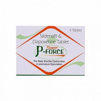 印度sunrise進口雙效威而鋼Super P-Force 萬力可100mg+達泊西汀60mg  4粒/盒