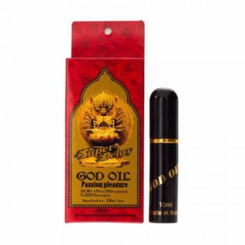 正品印度神油GOD OIL延時持久液男士性愛噴劑 增強情趣高潮快感 10ml/隻
