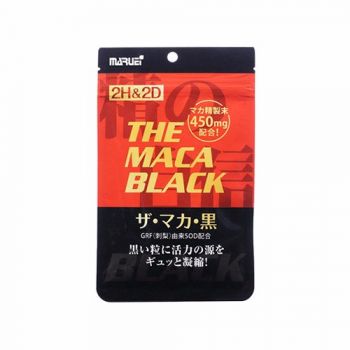 日本丸榮2H2D黑瑪卡精片秘魯原裝進口 男性補腎生精壯陽藥 60顆/袋