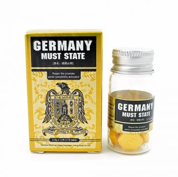 德國必邦偉哥 GERMANY MUST STATE 助勃延時 無副作用 適應中老年壯陽藥 10顆/罐