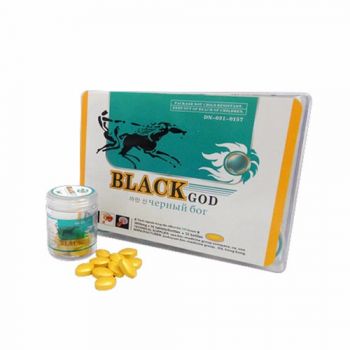 香港九都緣USA BLACK GOD黑神男性速效偉哥助勃增硬壯陽藥 一粒見效 10顆/盒