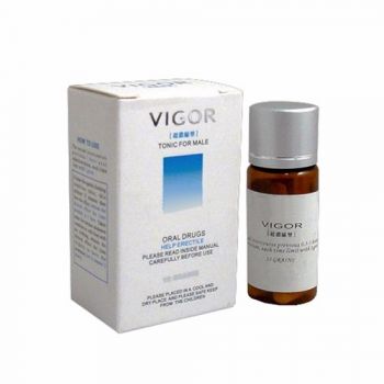 進口VIGOR TOINC FOR MALE男性活力素-強效助勃增硬延時藥丸 改善陽痿早洩 12顆/盒